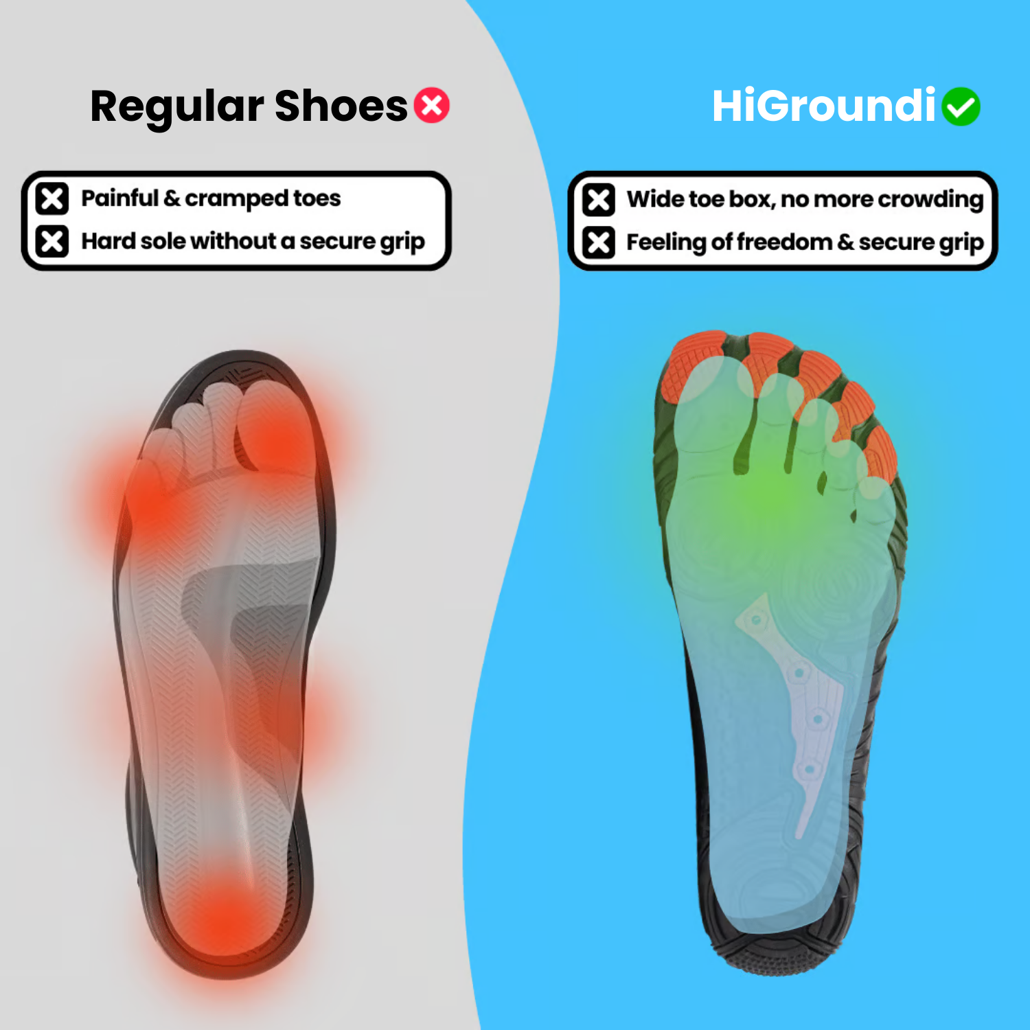 HiGroundi™- Healthy Barefoot Shoes (Unisex)